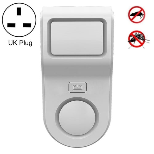 BG-303 Smart Frequency Conversion Household Ultrasonic Insect / Mosquito / MouseRepellent, Product specifications: UK Plug 220V(White)