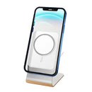 M2 Magsafe Magnetic Charger Desktop Stand For iPhone 12 Series(White)
