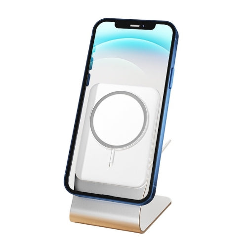 M2 Magsafe Magnetic Charger Desktop Stand For iPhone 12 Series(White)