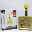 SDRD SD-504 Family KTV Portable Wireless Live Microphone Speaker(Gold)