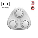BG310 3-Horn Ultrasonic Automatic Frequency Conversion Mouse Repeller/Insect Repellent/Mosquito Repellent, Product specifications: US Plug 110V(White)