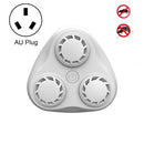 BG310 3-Horn Ultrasonic Automatic Frequency Conversion Mouse Repeller/Insect Repellent/Mosquito Repellent, Product specifications: AU Plug 220V(White)