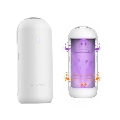 Baby Bottle Sterilizer Portable Deep Ultraviolet Sterilization Out Anti-Bacterial Tableware Toy Mobile Phone Sterilizer(White)