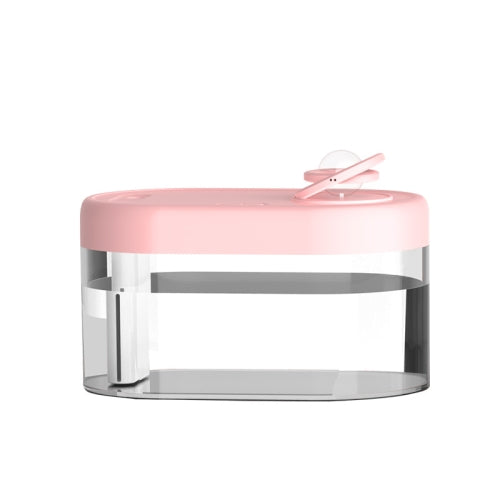 HX-908 Home Office Large Capacity USB Dual-Nozzle Humidifier With Colorful Night Light(Pink Floating Ball)