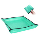 2 PCS 100x100cm PE Home Gardening Planting Operation Mat Green Plant Changing Pot Mixing Soil Waterproof Flower Mat