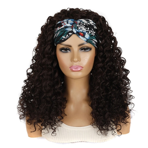Hairband Wig Headgear Volume Chemical Fiber Wig Headgear, Color Classification: 4