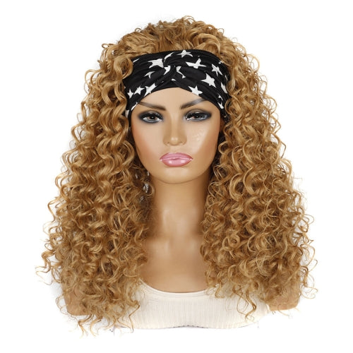 Hairband Wig Headgear Volume Chemical Fiber Wig Headgear, Color Classification: 27