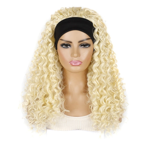 Hairband Wig Headgear Volume Chemical Fiber Wig Headgear, Color Classification: 613