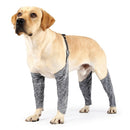 Dog Outdoor Four-Legged Pants Pet Waterproof & Dirt-Proof Sling Leg Cover, Size: XL(Gray)
