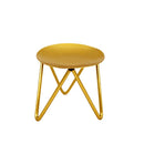 3 PCS Hollow Household Candle Cups Iron Candle Holders Luxury Creative Home Decorations, Colour: B Gold