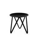 3 PCS Hollow Household Candle Cups Iron Candle Holders Luxury Creative Home Decorations, Colour: B Black