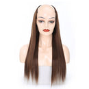 Wig Half Headgear Long Straight Hair U-Shaped Wig Headgear, Colour: 7.US-4M30