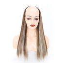 Wig Half Headgear Long Straight Hair U-Shaped Wig Headgear, Colour: 12.US-12H613