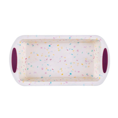GW20035 DIY Candy Color Cartoon Silicone Cake Toast Ice Tray Mold, Specification: 12 Inch Rectangular