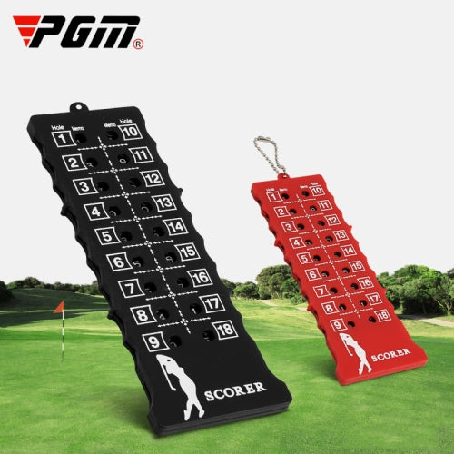 PGM 2 PCS Golf Scoring Device 18 Hole Square Scoring Device Golf Accessories, Random Color Deilvery