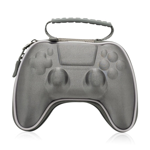 EVA Satin Cloth Gamepad Bag Portable Storage Bag For PS5(Gray)