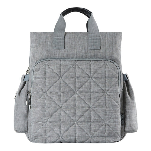 Large-Capacity Multifunctional Portable Backpack Mommy Bag(Gray)