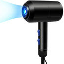 Home Student Dormitory Negative Ion Hair Care Hammer Hair Dryer, CN Plug(Black)