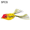 5 PCS Bionic Thunder Frog Lure Bait Simulation Fishing Bait, Specification: 5.0cm/9g(1)
