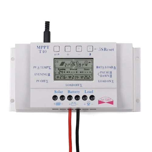 MPPT T40-40A Solar PWM Controller