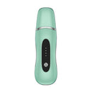 Ultrasonic Ion Shoveling Machine Blackheads Dead Skin and Acne Cleansing Instrument Beauty Introduction Instrument(Green)