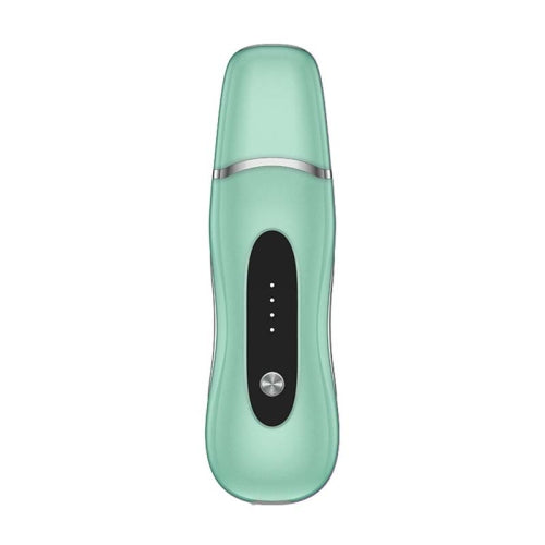 Ultrasonic Ion Shoveling Machine Blackheads Dead Skin and Acne Cleansing Instrument Beauty Introduction Instrument(Green)