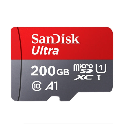 SanDisk A1 Monitoring Recorder SD Card High Speed Mobile Phone TF Card Memory Card, Capacity: 200GB-100M/S
