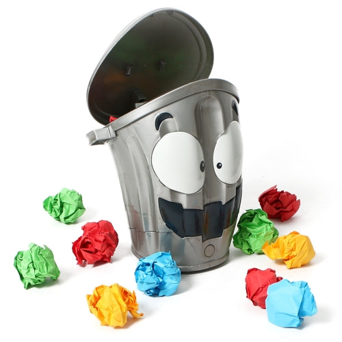 Electric Crazy Trash Can Indoor Competitive Shooting Game Decompression Trash Can Toy