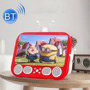 U-30 HD Retro Mobile Phone Screen Magnifier, Style: Bluetooth Speaker Model(Red)