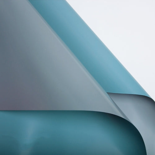 2 Bags Two-Color Waterproof Flower Wrapping Paper, Colour: Cyan+Blue