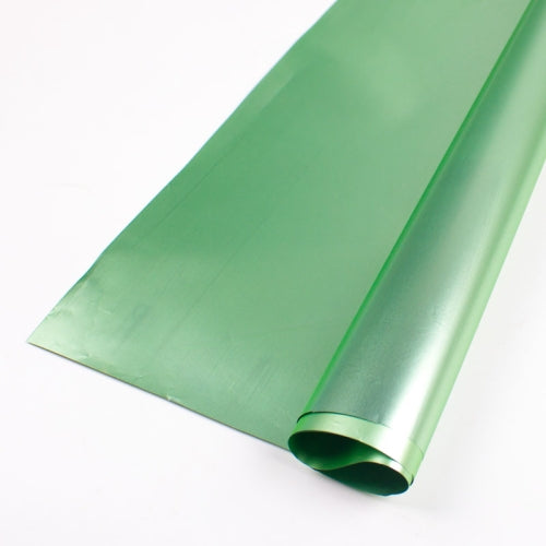 Matte Platinum Paper Flower Wrapping Paper OPP Material Bouquet Wrapping Paper(Natural Green)