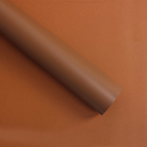 2 Bags Flower Wrapping Paper Matte Paper Gift Paper Translucent Wrapping Paper Material, Colour: Brown