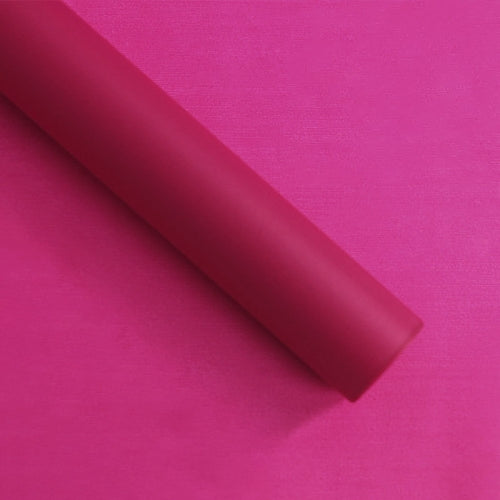 2 Bags Flower Wrapping Paper Matte Paper Gift Paper Translucent Wrapping Paper Material, Colour: Rose Red