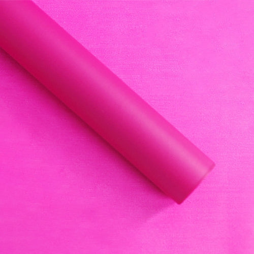 2 Bags Flower Wrapping Paper Matte Paper Gift Paper Translucent Wrapping Paper Material, Colour: Deep Pink