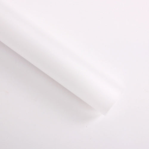 2 Bags Flower Wrapping Paper Matte Paper Gift Paper Translucent Wrapping Paper Material, Colour: Matte White