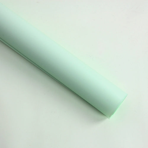 2 Bags Flower Wrapping Paper Matte Paper Gift Paper Translucent Wrapping Paper Material, Colour: Bean Green