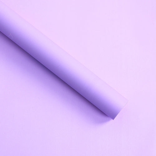 2 Bags Flower Wrapping Paper Matte Paper Gift Paper Translucent Wrapping Paper Material, Colour: Light Purple