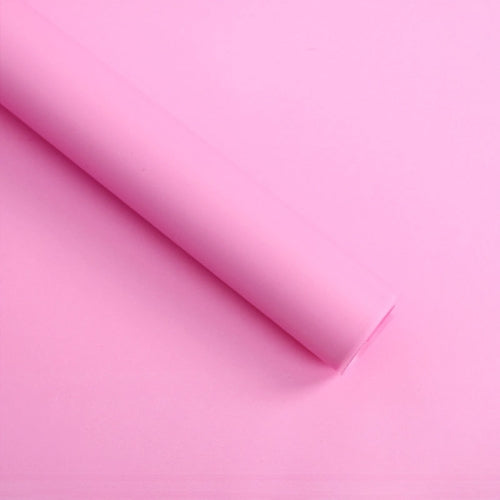 2 Bags Flower Wrapping Paper Matte Paper Gift Paper Translucent Wrapping Paper Material, Colour: Medium Powder
