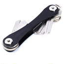 3 PCS Large Aluminum Alloy Key Holder Metal Key Storage Device Outdoor Tool Random Colour Delivery(8.8x1.7x1.8cm)