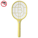 USB Charging Anti-mosquito LED Lamp Anti-mosquito Swatter, Color:Standard-Yeloow