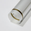 2 Bags Soft Light Border Black Border Matte Paper Translucent Paper Flower Gift Wrapping Paper(Gold )