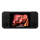 RG351M 3.5 inch Screen Handheld Game Console Arcade Nostalgic Retro Game Console 64G (Black)