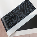 2 Bags Matte Paper Flower Wrapping Paper Waterproof Translucent Marbled Wrapping Flower Paper(White Black)