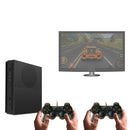 Household TV Double Joystick Fighting Game Console, Built-in 800 Games(Black)