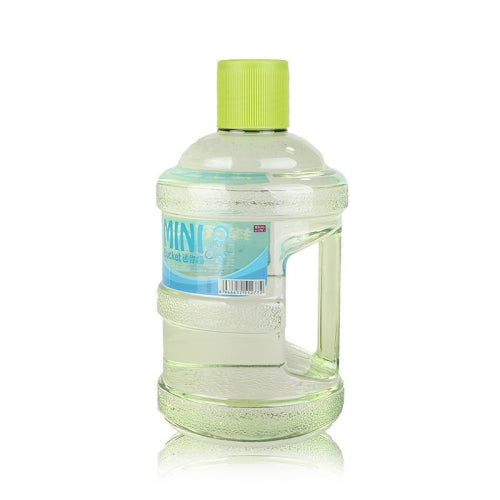 Mini Bucket Cup Portable Leakage Resistant Sports Milk Tea Cup, Capacity: 630ml(Fruitful Green)