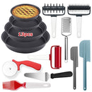 13 in 1 Pizza 9-Inch Non-Stick Bakeware Pastry Baking Tools Set