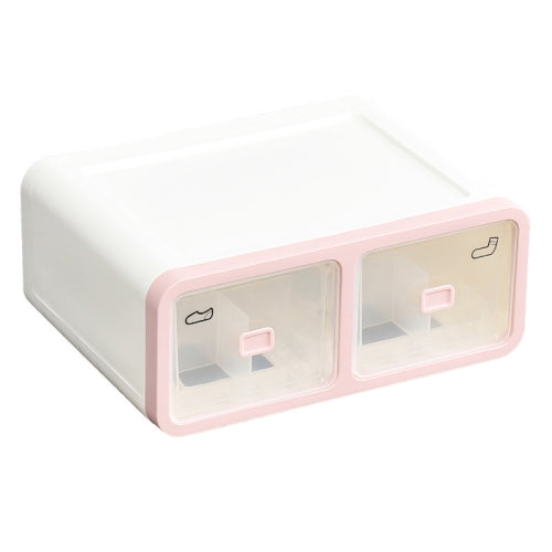 Underwear Dustproof Compartment Can Be Stacked Storage Box Household Drawer Underwear Socks Sorting Box, Size: Sixteen Divisions(Pink)