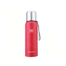 304 Stainless Steel Insulated Mug Large Capacity Sports Water Cup Outdoor Travel Pot, Capacity: 500ml(Red)