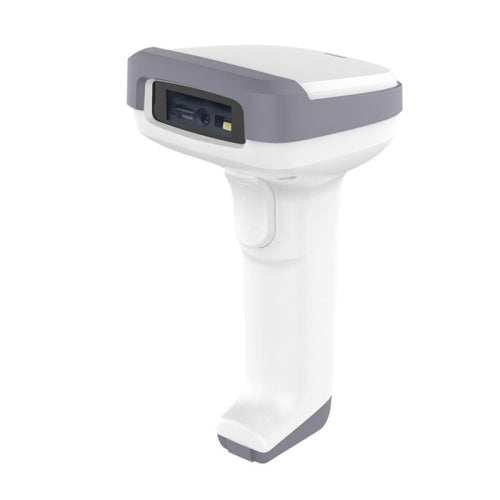 Deli 14952 Supermarket Cashier One-Dimensional QR Code Scanning Gun, Model: White Wired