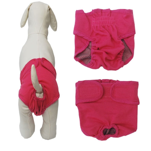 Pet Physiological Pants Large Medium & Small Dogs Anti-Harassment Safety Pants, Size: L(Pink)